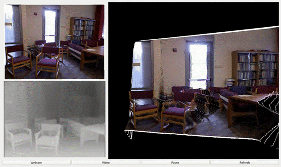 Real-time PseudoLiDAR demo